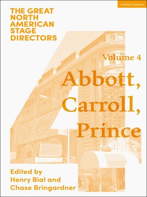 cover image of Great North American Stage Directors Volume 4